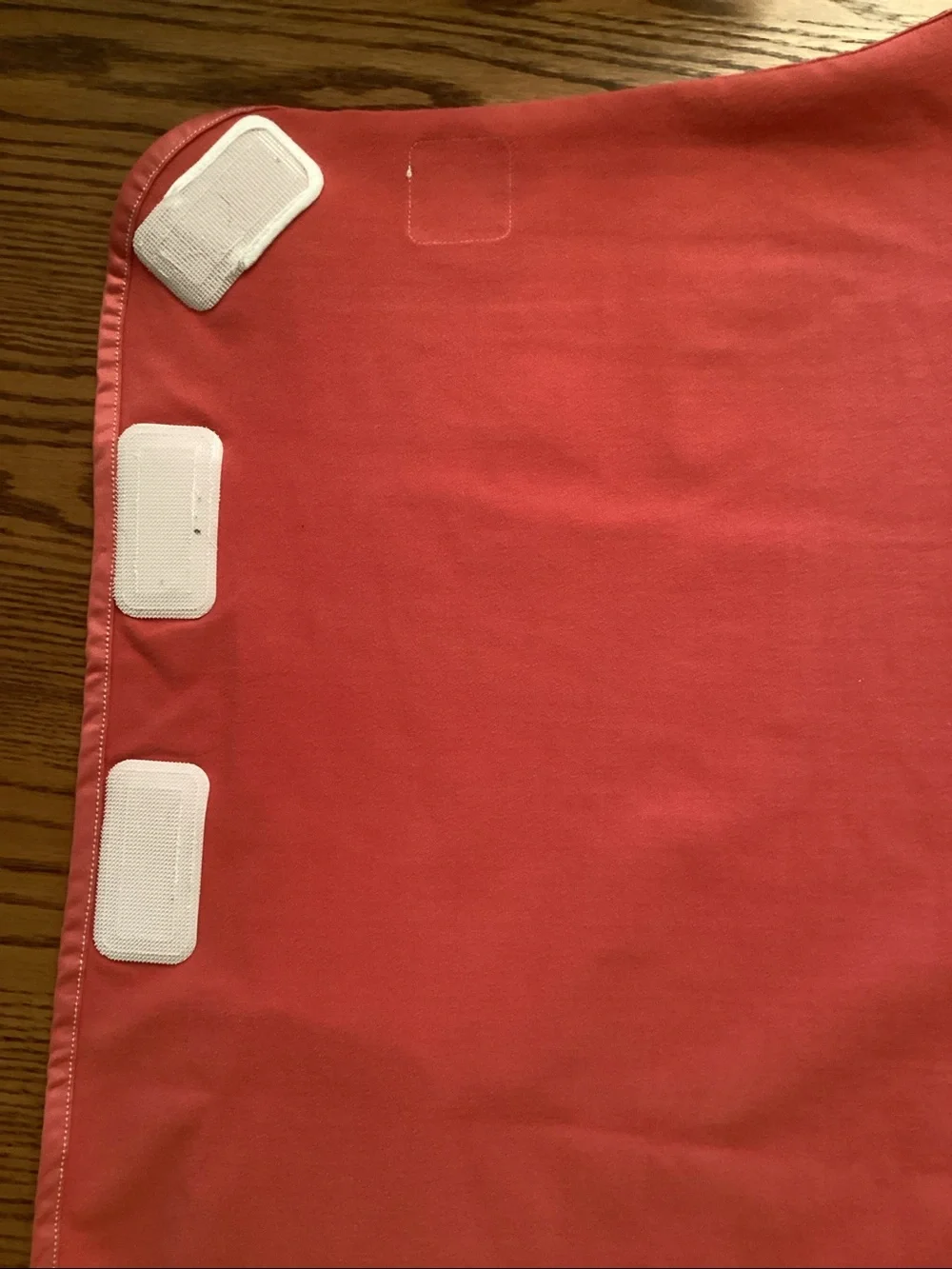 Ollie coral swaddle